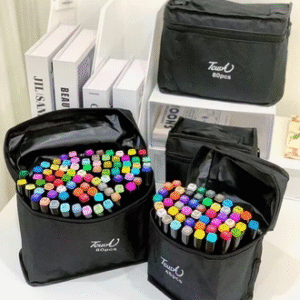 Caneta Marcadora De Ponta Dupla Conjunto De Canetas De Aquarela Especial- 36/60/80/120/168 Peças