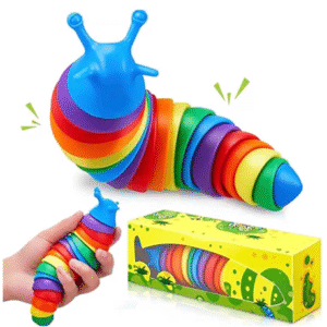 Brinquedo Lesma Caracol Lagarta De Minhocas Alivia o Estresse