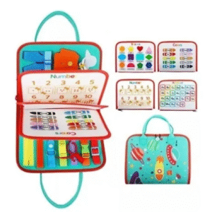 Maleta Educativa Sensorial Montessori Atividades